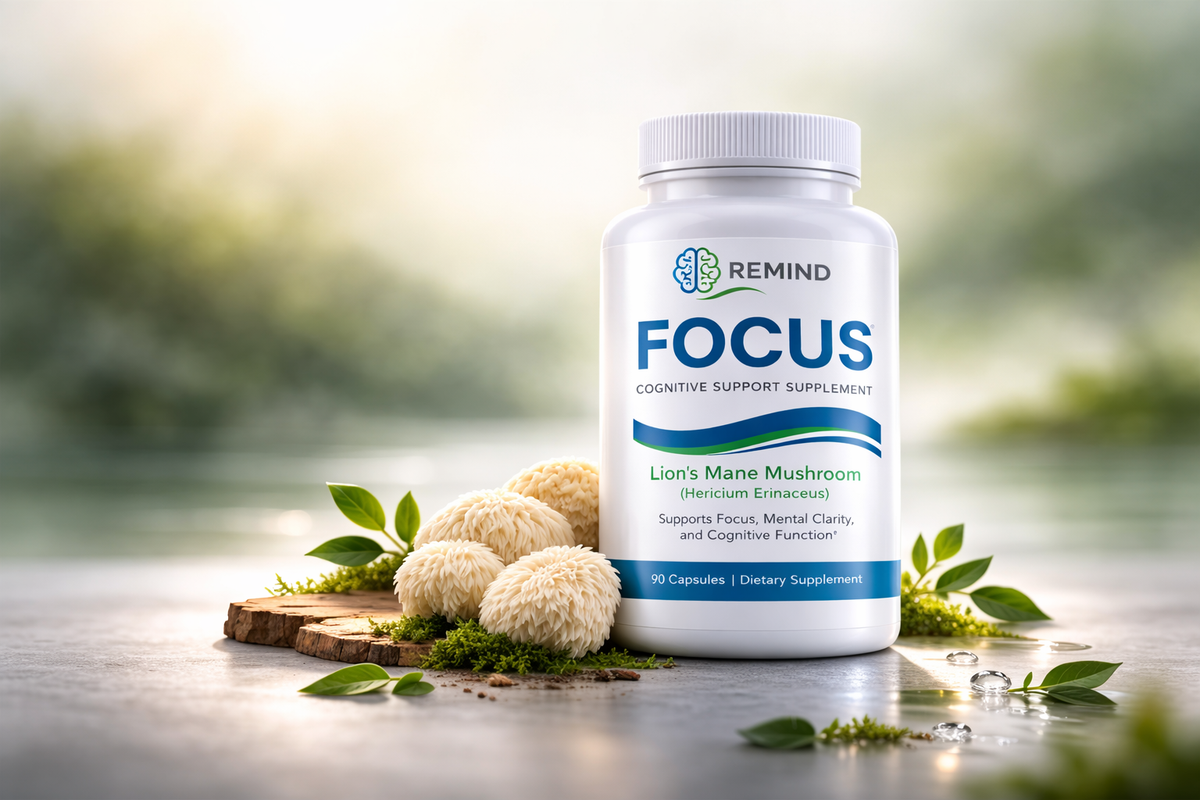 Remind: Focus mushroom blend — 90 capsules